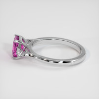 1.32 Ct. Sapphire Ring, 14K White Gold 4