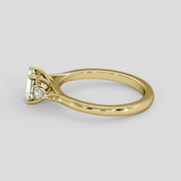 1.20 Ct. Bi Color Sapphire Ring, 14K Yellow Gold 4