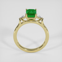 1.72 Ct. Emerald Ring, 18K Yellow Gold 3