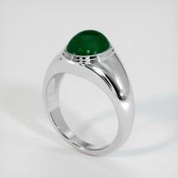 5.80 Ct. Emerald Ring, Platinum 950 2