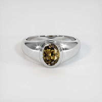 1.15 Ct. Gemstone Ring, Platinum 950 1