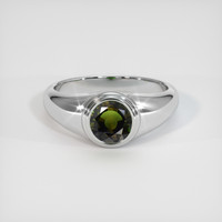 1.37 Ct. Gemstone Ring, Platinum 950 1