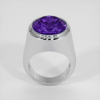 29.71 Ct. Purple Amethyst Ring, Platinum 950 3