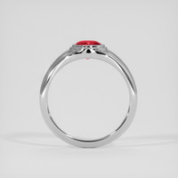 1.29 Ct. Ruby Ring, Platinum 950 3
