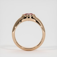 3.80 Ct. Ruby Ring, 14K Rose Gold 3