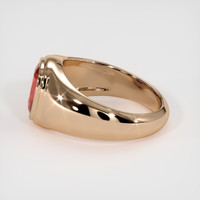 3.80 Ct. Ruby Ring, 18K Rose Gold 4