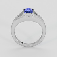 2.30 Ct. Blue Sapphire Ring, Silver 3