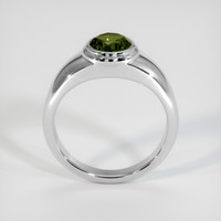 1.37 Ct. Brownish Green Chrysoberyl Ring, 10K White Gold 3
