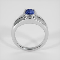 3.08 Ct. Blue Sapphire Ring, 14K White Gold 3