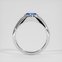 2.55 Ct. Blue Sapphire Ring, 14K White Gold 3