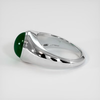 5.80 Ct. Emerald Ring, 18K White Gold 4