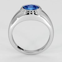 3.23 Ct. Bi Color Sapphire Ring, 18K White Gold 3