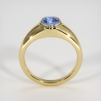 0.90 Ct. Sapphire Ring, 14K White & Yellow 3