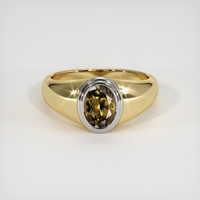 1.15 Ct. Gemstone Ring, 14K White & Yellow 1