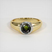 1.37 Ct. Gemstone Ring, 14K White & Yellow 1