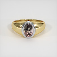 1.39 Ct. Gemstone Ring, 14K White & Yellow 1