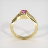 0.46 Ct. Pink Sapphire Ring, 10K Yellow Gold 3