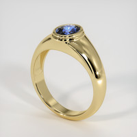 2.74 Ct. Sapphire Ring, 14K Yellow Gold 2