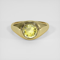 2.13 Ct. Yellow Sapphire Ring, 14K Yellow Gold 1
