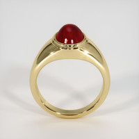 3.04 Ct. Ruby Ring, 18K Yellow Gold 3