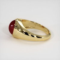 3.04 Ct. Ruby Ring, 18K Yellow Gold 4