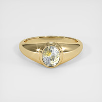 1.06 Ct. Bi Color Sapphire Ring, 18K Yellow Gold 1