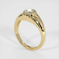 1.06 Ct. Bi Color Sapphire Ring, 18K Yellow Gold 2