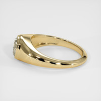 1.06 Ct. Bi Color Sapphire Ring, 18K Yellow Gold 4