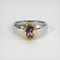 1.39 Ct. Gemstone Ring, 14K Yellow & White 1