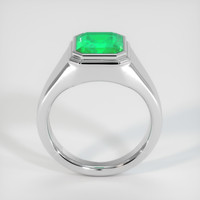 4.73 Ct. Emerald Ring, Platinum 950 3