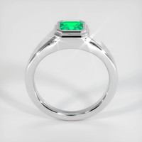 1.16 Ct. Emerald Ring, Platinum 950 3
