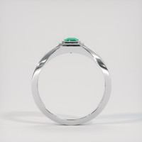 1.54 Ct. Emerald Ring, Platinum 950 3