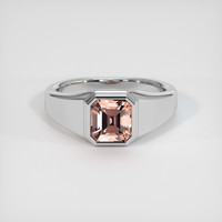 1.58 Ct. Gemstone Ring, Platinum 950 1