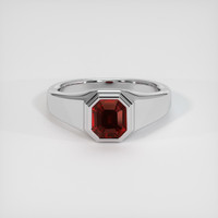 1.43 Ct. Ruby Ring, Platinum 950 1