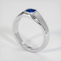 0.64 Ct. Sapphire Ring, Platinum 950 2