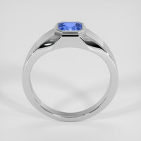 0.63 Ct. Blue Sapphire Ring, Platinum 950 3