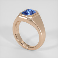 2.58 Ct. Color Change Sapphire Ring, 14K Rose Gold 2