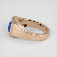 2.58 Ct. Color Change Sapphire Ring, 14K Rose Gold 4