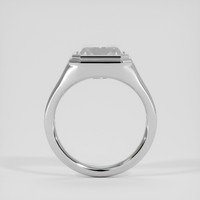 10.22 Ct. White Zircon Ring, Silver 3