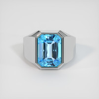 8.96 Ct. Gemstone Ring, 14K White Gold 1