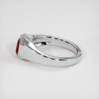 1.43 Ct. Ruby Ring, 14K White Gold 4