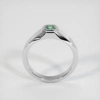 0.78 Ct. Sapphire Ring, 14K White Gold 3