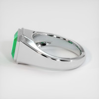 4.73 Ct. Emerald Ring, 18K White Gold 4