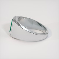1.54 Ct. Emerald Ring, 18K White Gold 4
