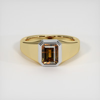 1.57 Ct. Gemstone Ring, 14K White & Yellow 1