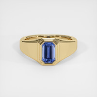 1.72 Ct. Blue Sapphire Ring, 10K Yellow Gold 1