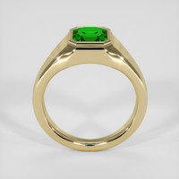 1.59 Ct. Green Tsavorite Garnet Ring, 14K Yellow Gold 3