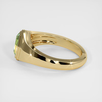 1.66 Ct. Green Sapphire Ring, 14K Yellow Gold 4