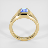 1.06 Ct. Blue Sapphire Ring, 14K Yellow Gold 3