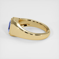 1.06 Ct. Blue Sapphire Ring, 14K Yellow Gold 4
